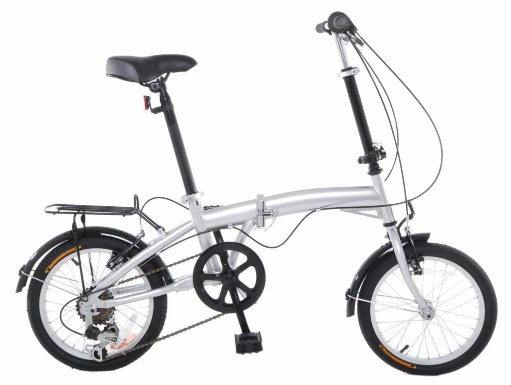 Triangle Hinge APEX 16″ Folding Bike Shimano 6 Speed