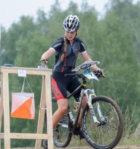 Patricija Babrauskaite - Juara dunia Mountain Bike Orienteering 2014, Poland