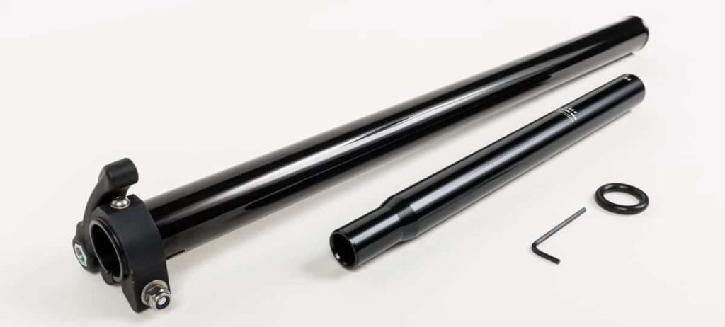 Telescopic seatpost sepeda lipat Brompton