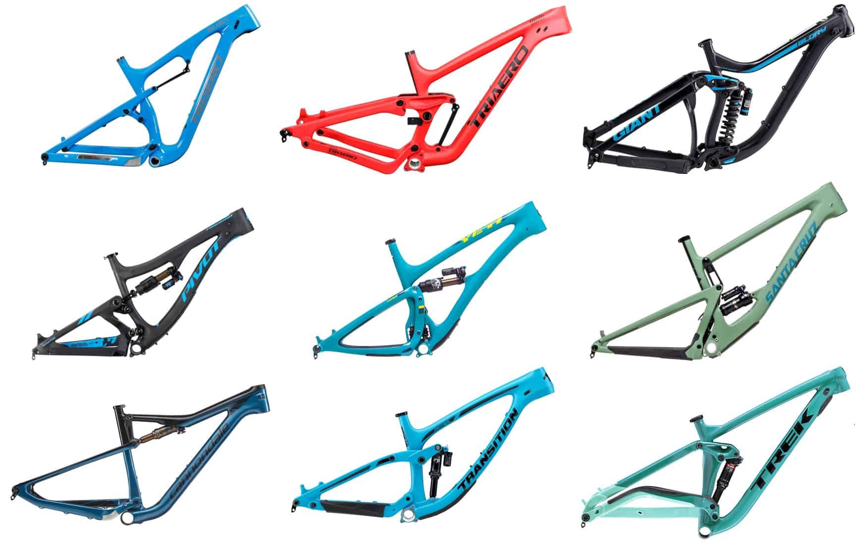 rangka MTB Full Suspension 