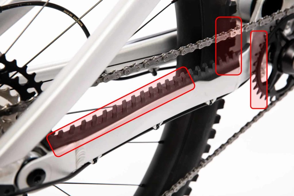 Keterbatasan pada chainstay normal