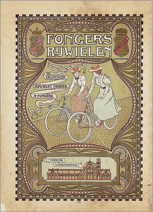 Poster sepeda Fongers tahun 1898